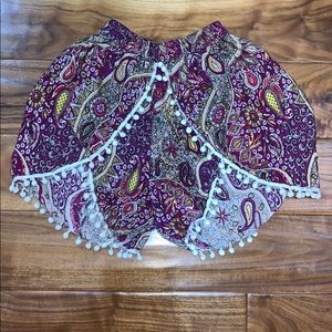 Colorful summer shorts